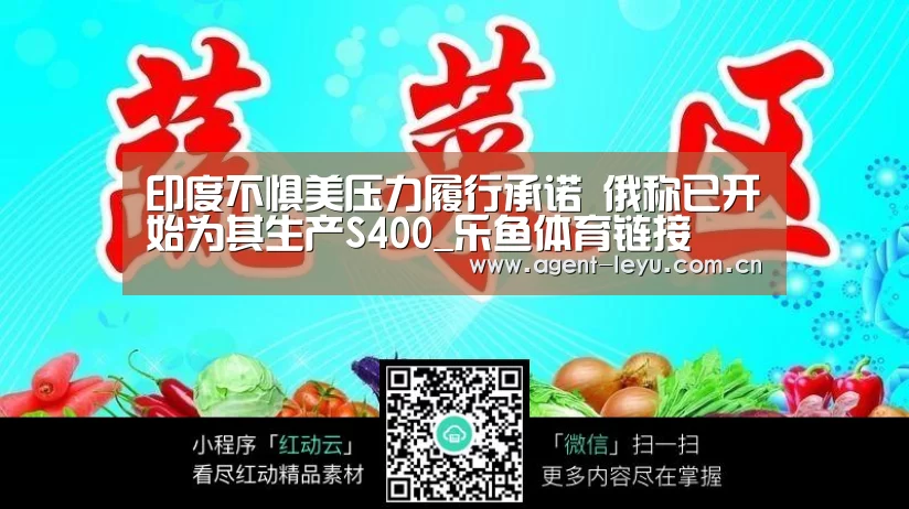 印度不惧美压力履行承诺 俄称已开始为其生产S400_乐鱼体育链接(图2) 乐鱼